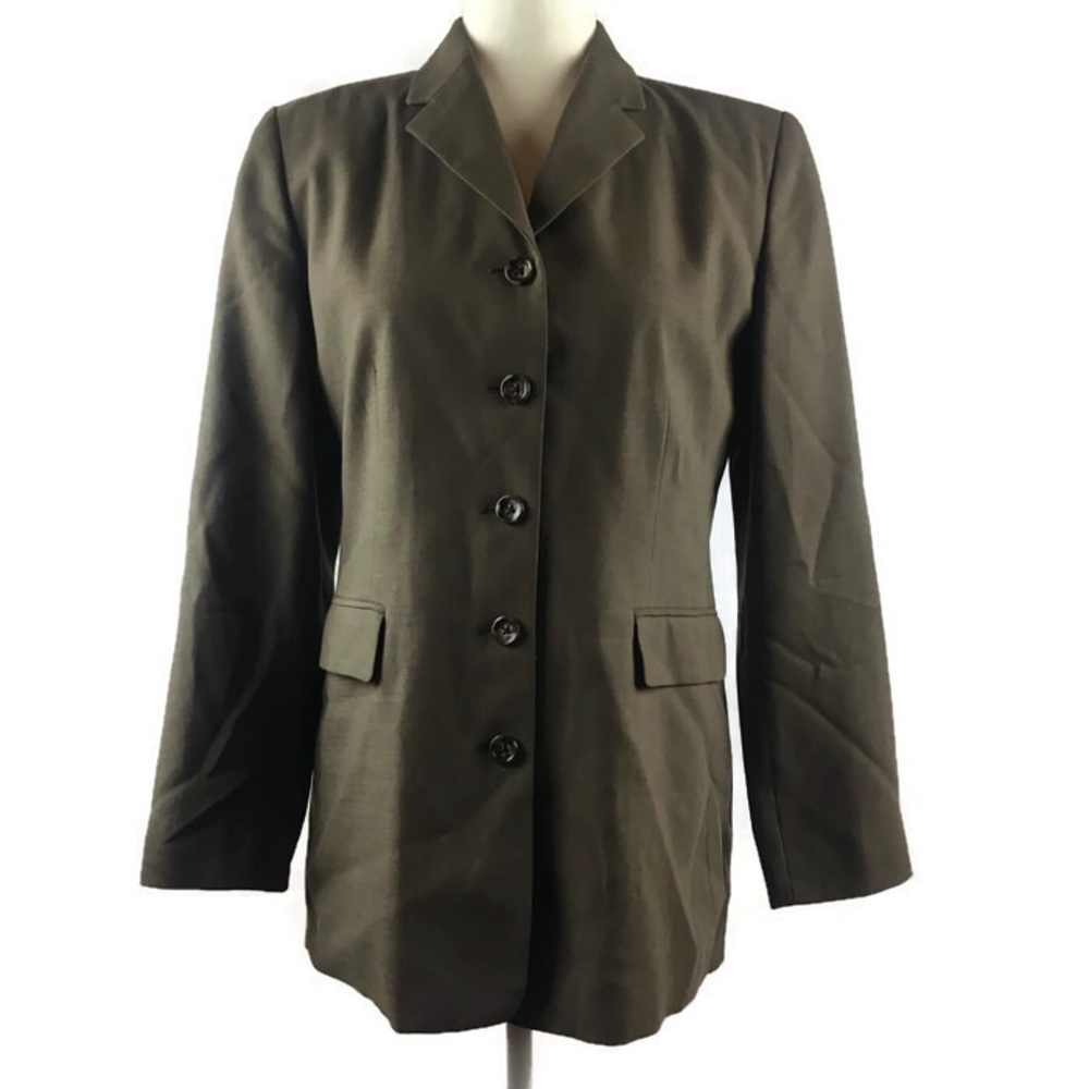 BEST DEAL!! Banana Republic Brown Button Up Wool Blazer